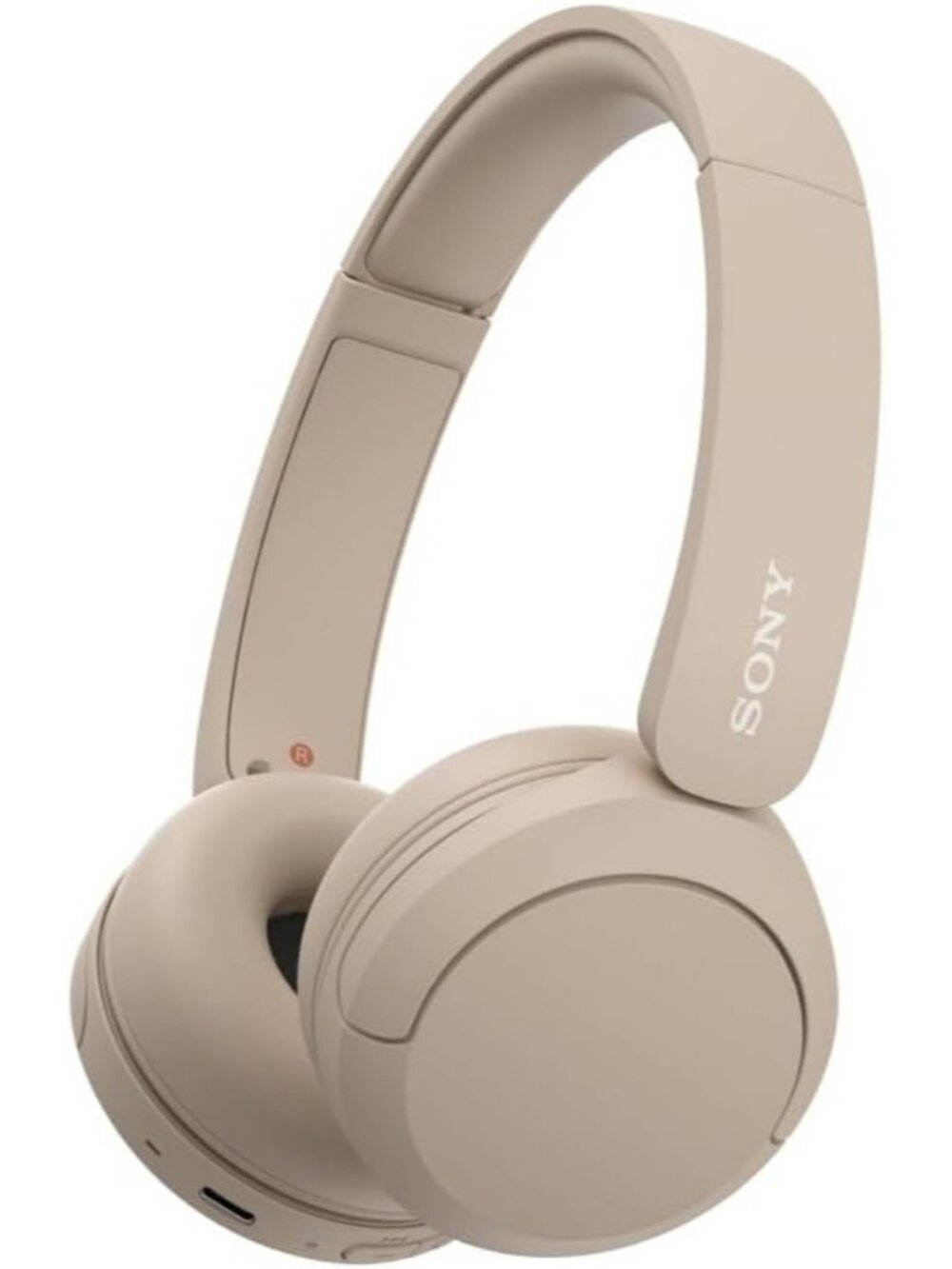 Wireless Cappuccino WH-CH520 Microphone 50 Hours On-Ear Bluetooth Headphones